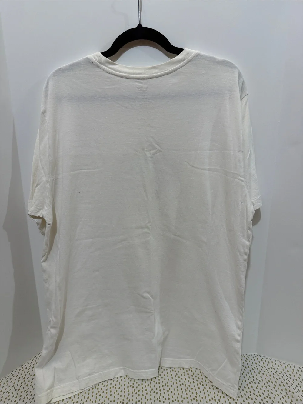 Levi's White Tee with Rainbow Cloud Graphic